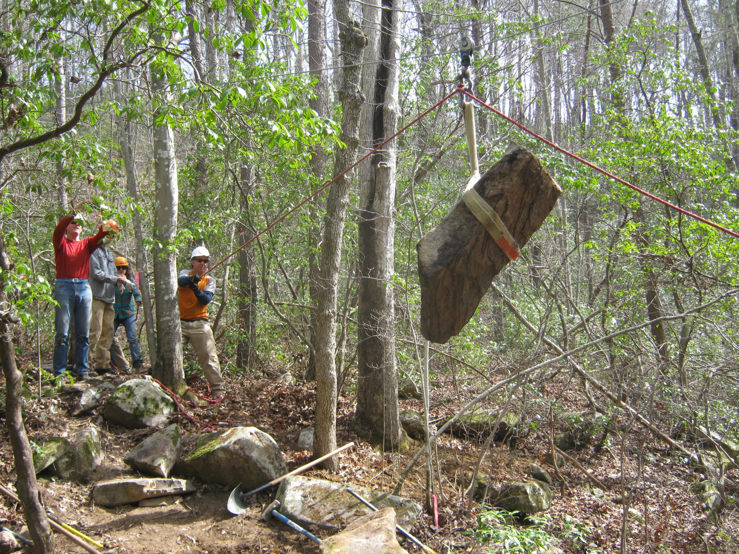 Trail Services: Trail Construction Tools, Rigging Tools, Griphoist