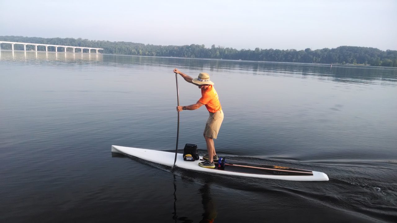 Randy Whorton is raising money to help bring awareness and people to the sport of Stand Up Paddle Boarding.