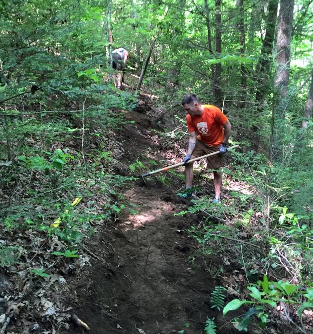 Cumberland Trail work - Wild Trails Conservation - Chattanooga trail maintenance