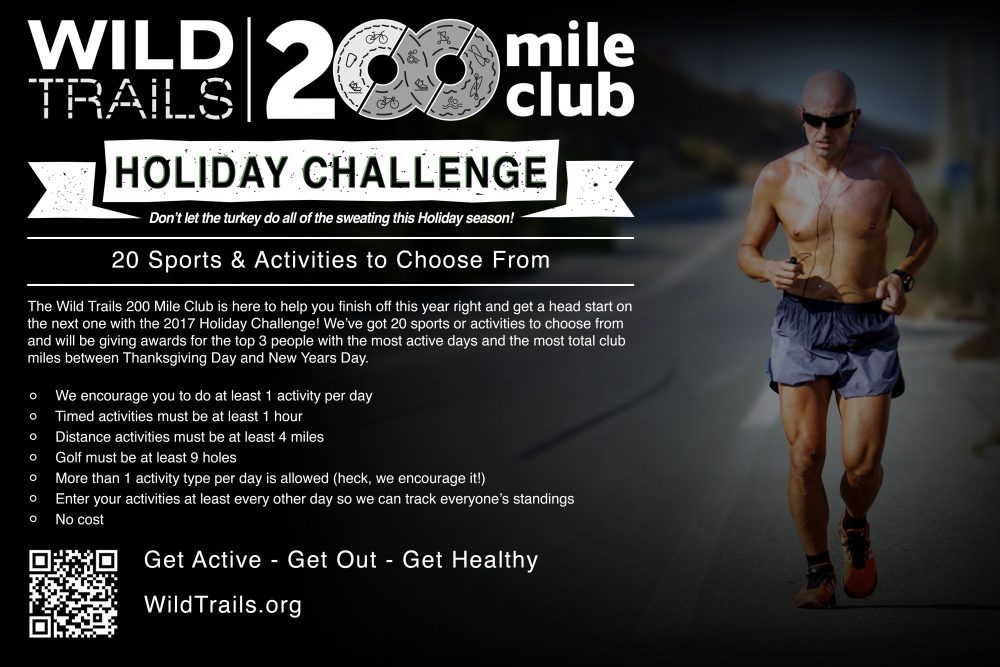 200 Mile Club Holiday Challenge 2017 | Wild Trails | Chattanooga, TN